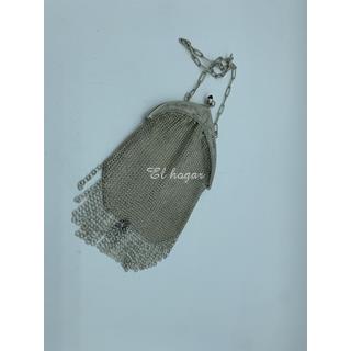 Bolso de malla de plata - Imagen 1