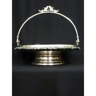 Frutero de metal plateado, Taunton Silver Plate Co. - Imagen 1