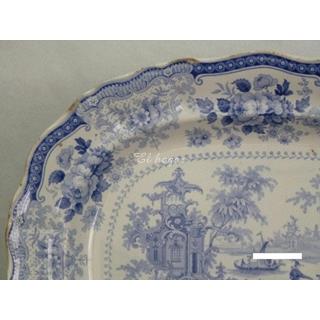 Fuente de loza inglesa, Maddock and Seddon, 1839-1842 - Imagen 2