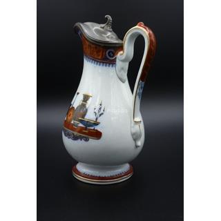 Jarra con tapa de estaño, decorado “ ETRUSCAN VASES” (1858-1861) - Imagen 2