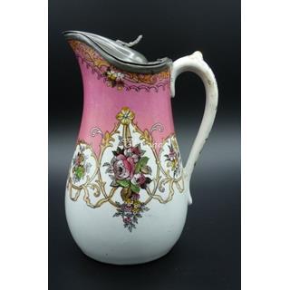 Jarra inglesa con tapa de estaño. Hancock Whittington &cº - Imagen 1