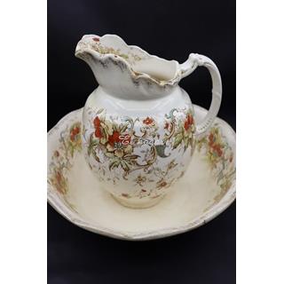 Juego de lavabo, jofaina y jarra. S. Fielding and Cº 1891-1913 - Imagen 1