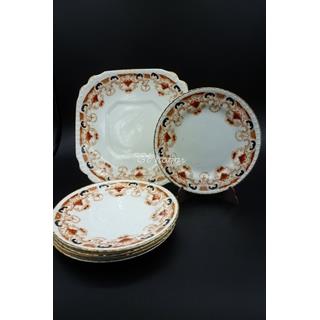 Juego de pastas de 7 piezas, Beswick & Son (1916-1930) - Imagen 1