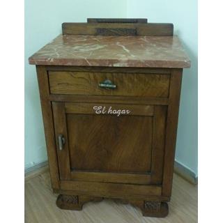 Mesilla de noche estilo Art Decó - Imagen 1