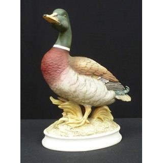 Pareja de patos de porcelana de biscuit - Imagen 2