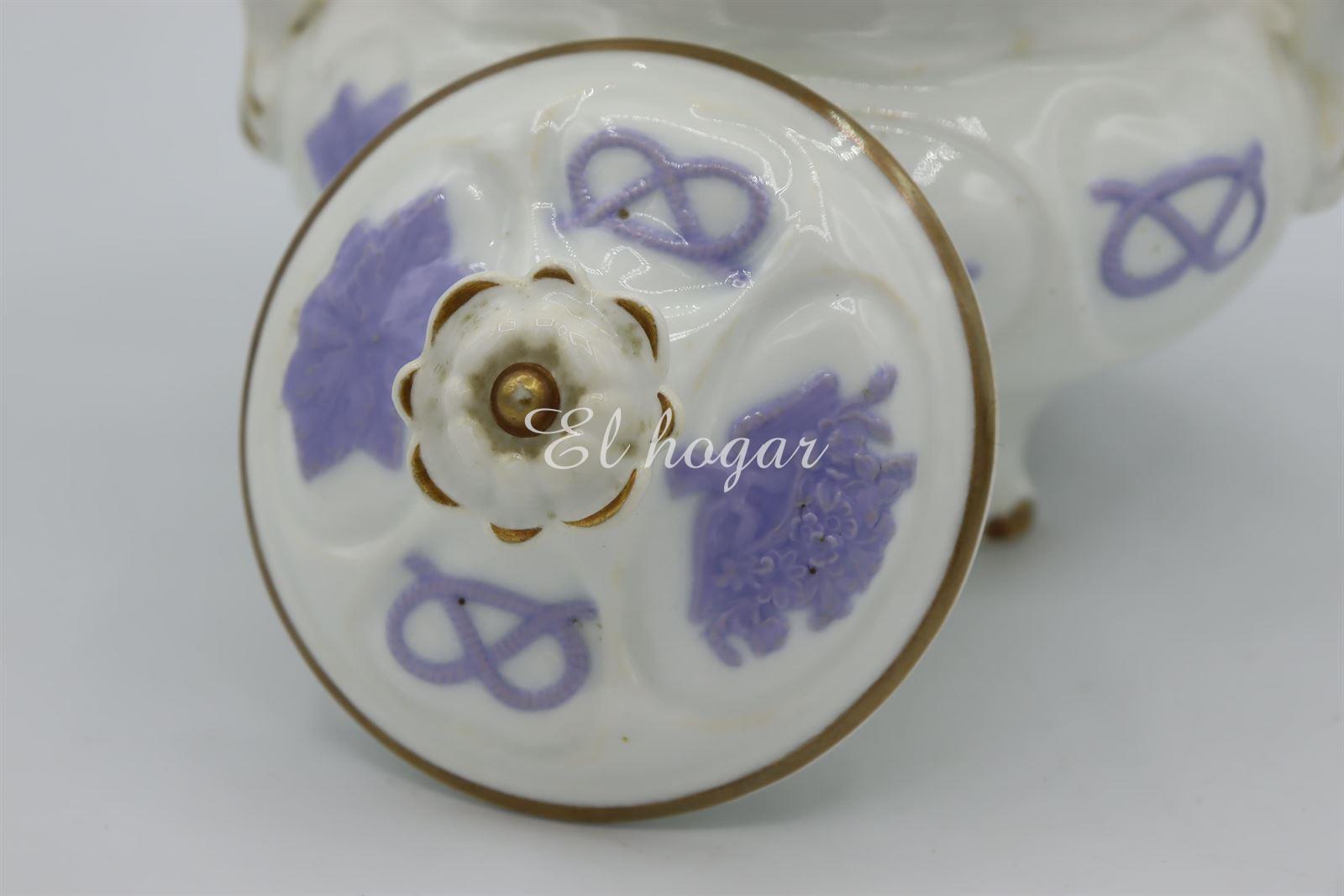 Pequeña sopera de porcelana blanca - Imagen 6