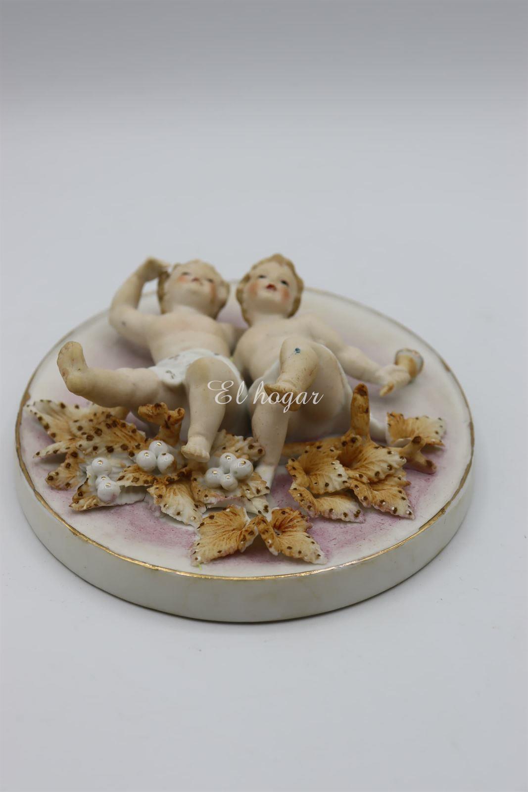 Placa de porcelana de biscuit - Imagen 2