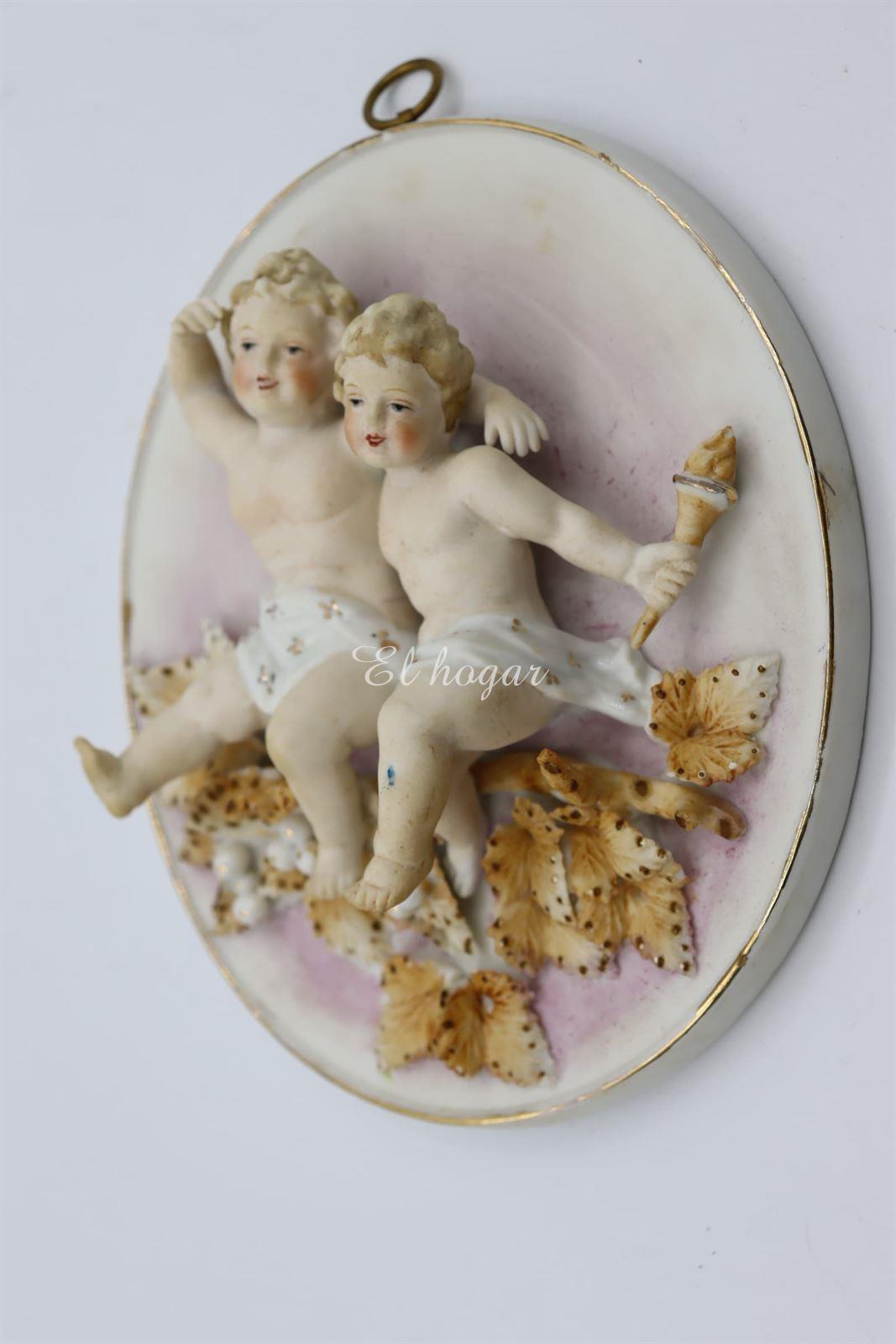 Placa de porcelana de biscuit - Imagen 3