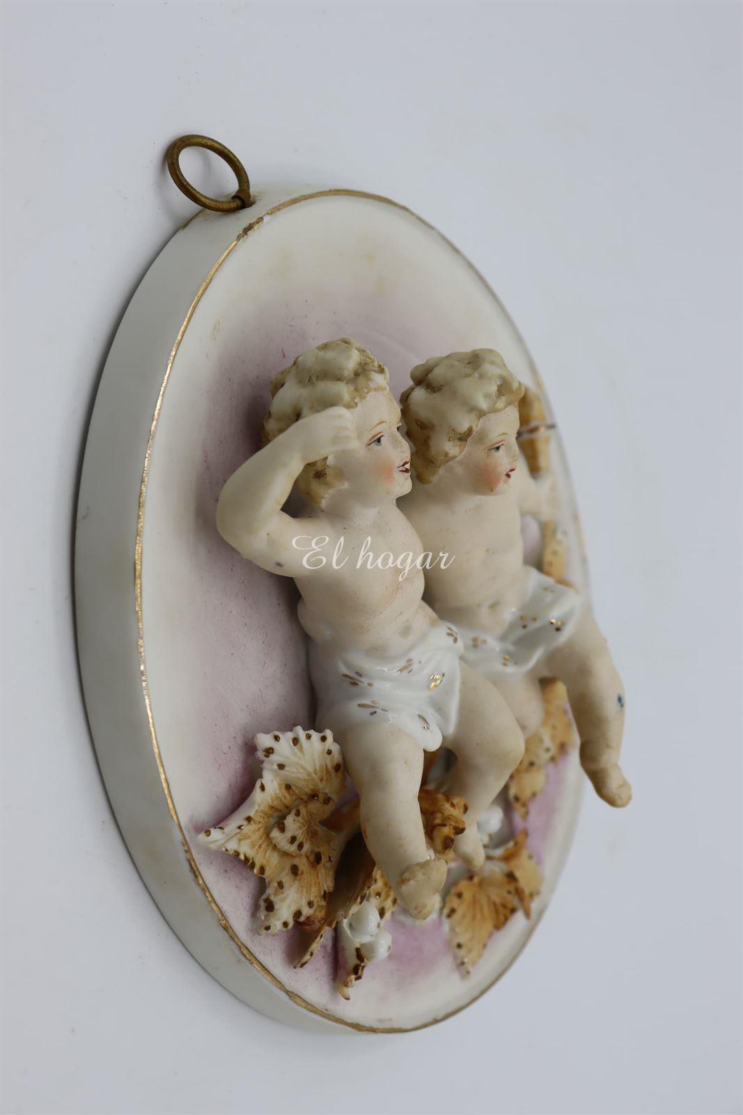 Placa de porcelana de biscuit - Imagen 4