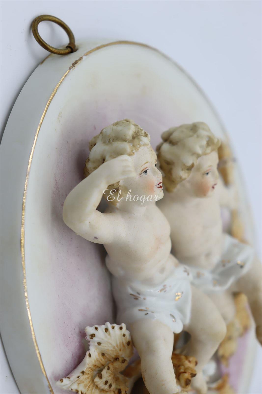 Placa de porcelana de biscuit - Imagen 5