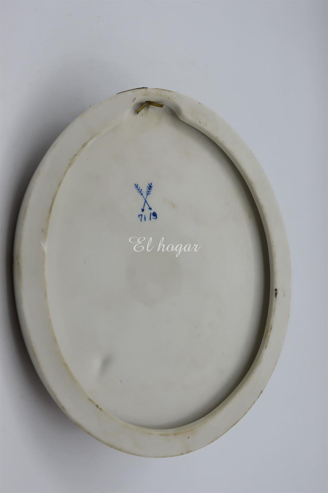 Placa de porcelana de biscuit - Imagen 6