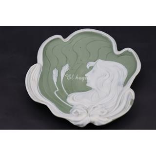 Placa de porcelana tipo Wesgwood - Imagen 1