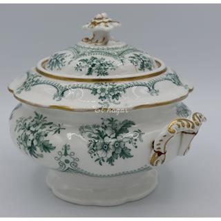 Sopera pequeña de porcelana blanca - Imagen 2