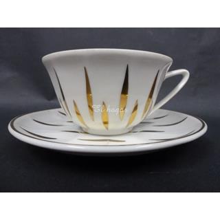 Taza con plato de porcelana, Sajonia - Imagen 1